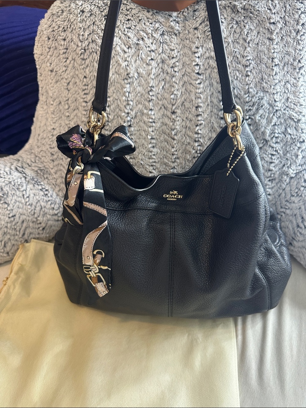 Coach Lexy Shoulder Bag โ Black ๐ค